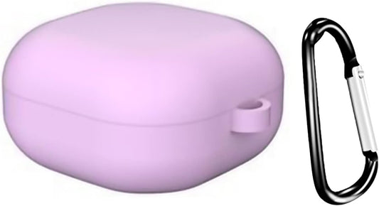 Silicone Earbuds Protective Cover Scratchproof Protection Case for Samsung Galaxy Buds Pro/Buds Live/Buds 2 Light Purple One Size  Gaweb   