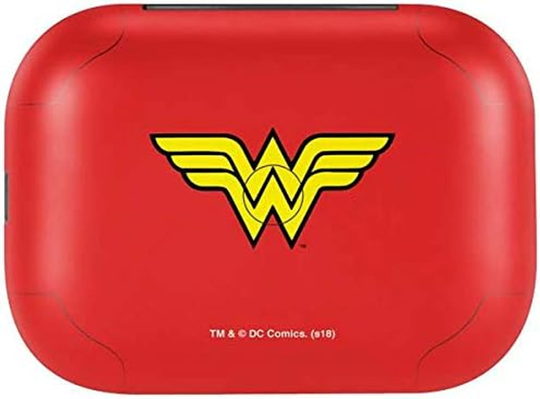 Skinit Decal Skin Compatible with Echo Buds - Officially Licensed Warner Bros Wonder Woman Official Logo Design  Skinit   