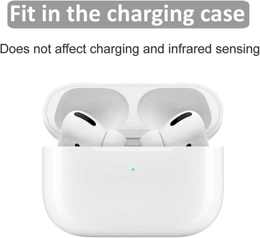 3 Pairs Compatible with Airpods Pro 1St 2Nd Ear Tips Buds, Small Medium Large 3 Size Replacement Silicone Rubber Eartips Earbuds Gel Accessories Compatible with Airpods Pro 2 and 1St - S/M/L White  IiEXCEL   