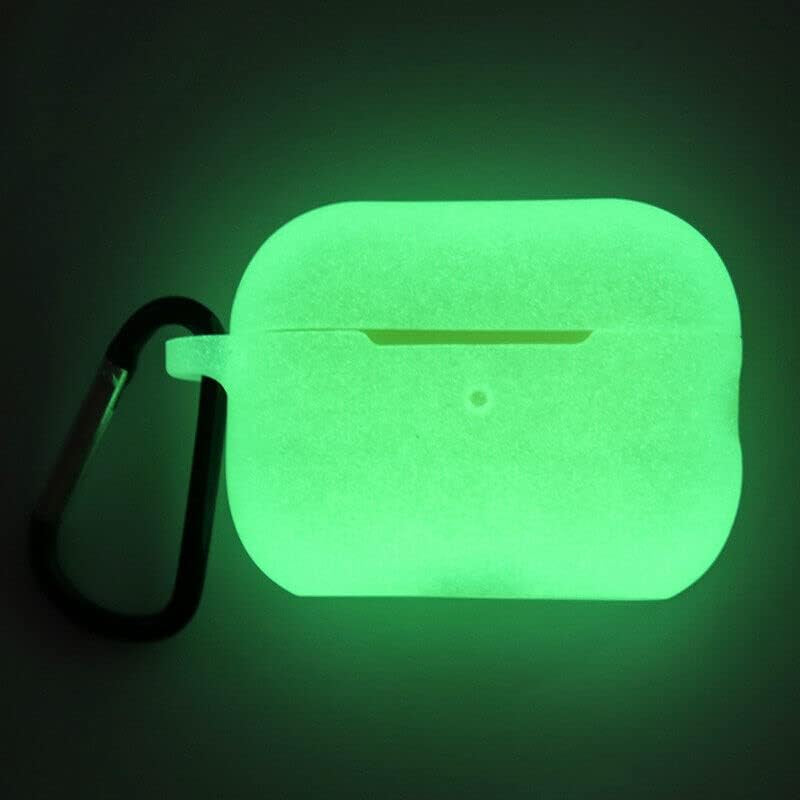 Airpods Pro 2 Case 2Nd Generation (2022) Silicone Shockproof Cover - Glow in the Dark Green  JustEarbuds   