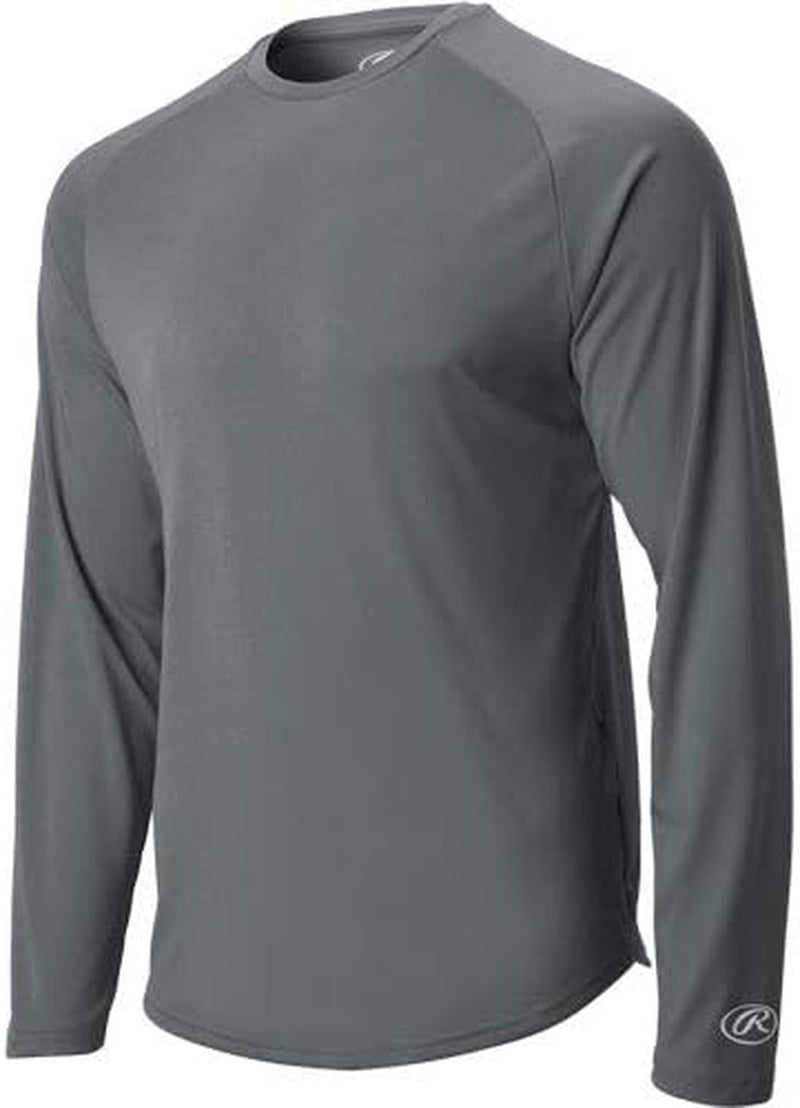 Rawlings Men'S Adult Tech Long Sleeve Shirt Series  Rawlings Sporting Goods   