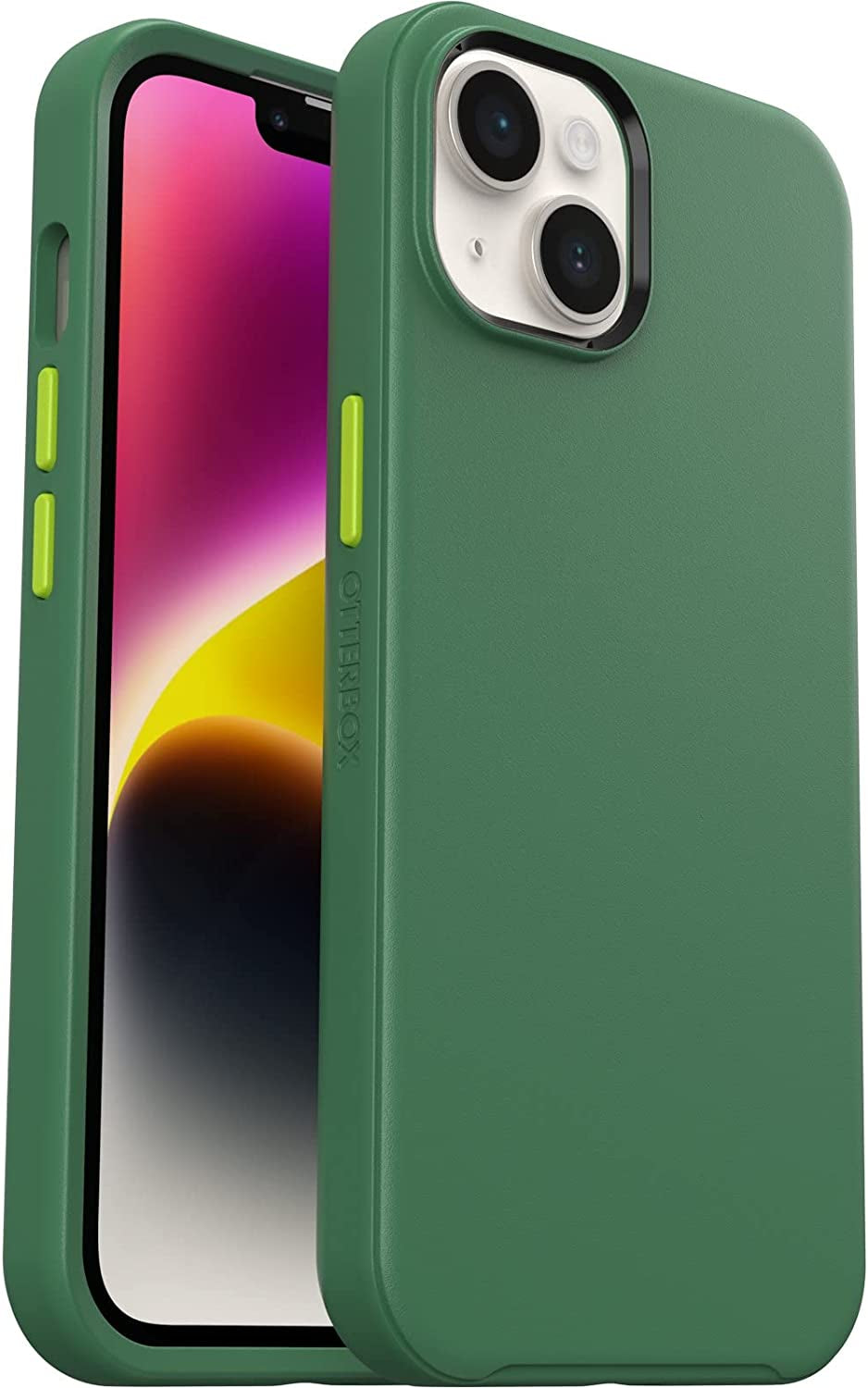 Otterbox Symmetry Series+ Case with Magsafe for Iphone 14 & Iphone 13 (Only) - Non-Retail Packaging - Fresh Forest  OtterBox Fresh Forest  