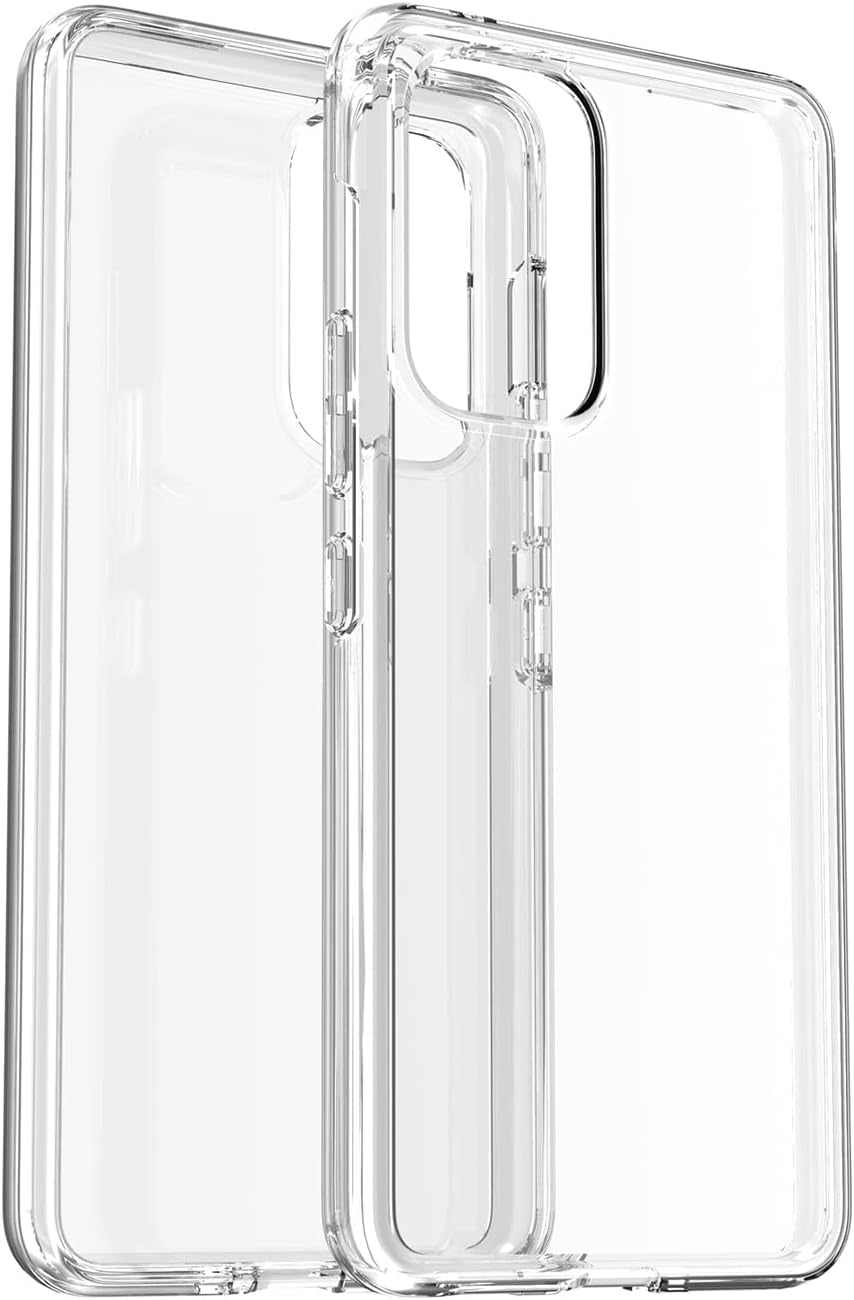 TJS Compatible with Samsung Galaxy A53 5G Case, with Tempered Glass Screen Protector, Hybrid Shockproof Protective Cover Hard Back Drop Protection Phone Case Cover (Clear)  TJS   