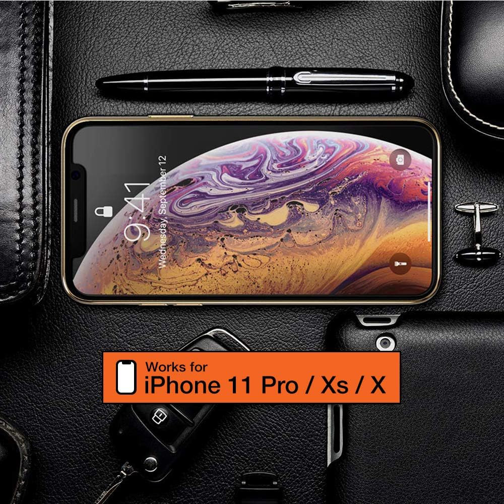 Trianium Tempered Glass Screen Protector Designed for Apple Iphone 11 Pro/Iphone Xs/Iphone X 5.8-Inch, 3 Pack HD Clarity 0.25Mm Film [Alignment Case Tool Included]  Trianium   