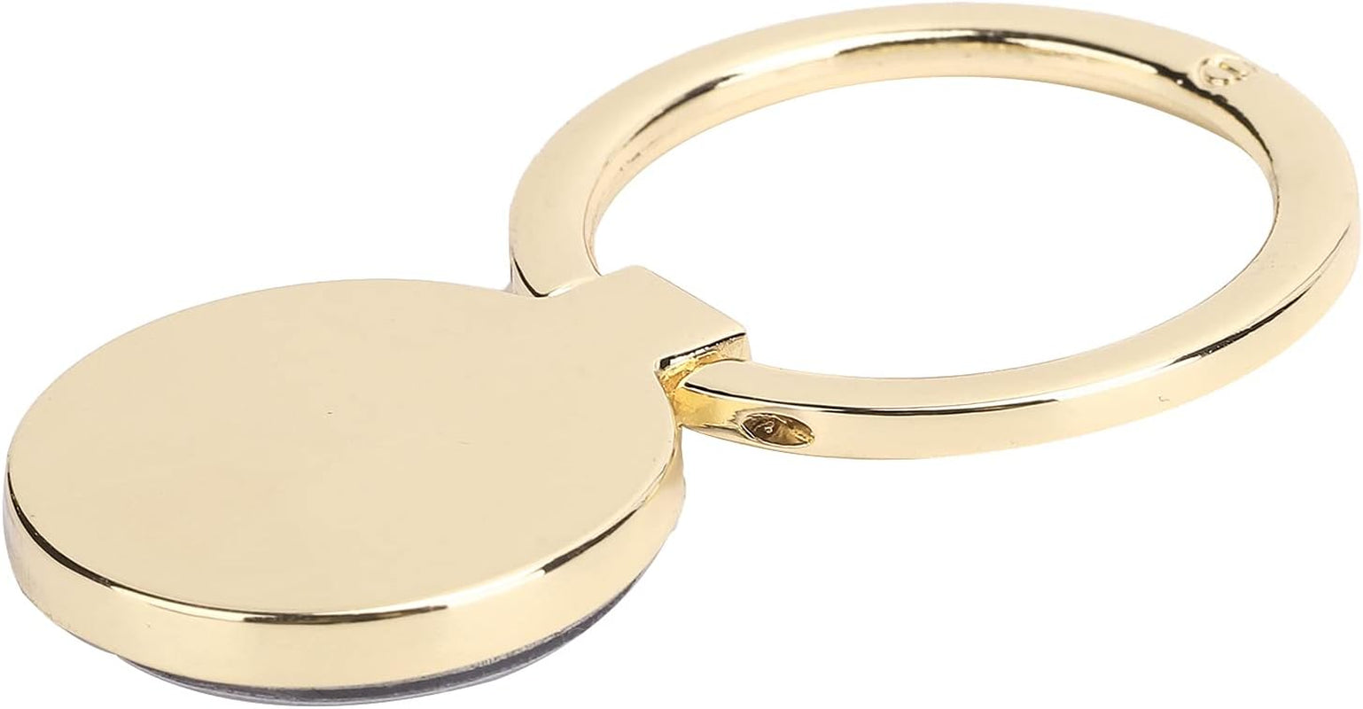 Phone Ring Holder, Mobile Phone Finger Ring Grip 360 Adjustable Metal Phone Holder Magnetic Car Mount for Mobile Phones and Tablets(Gold)  Yoidesu   