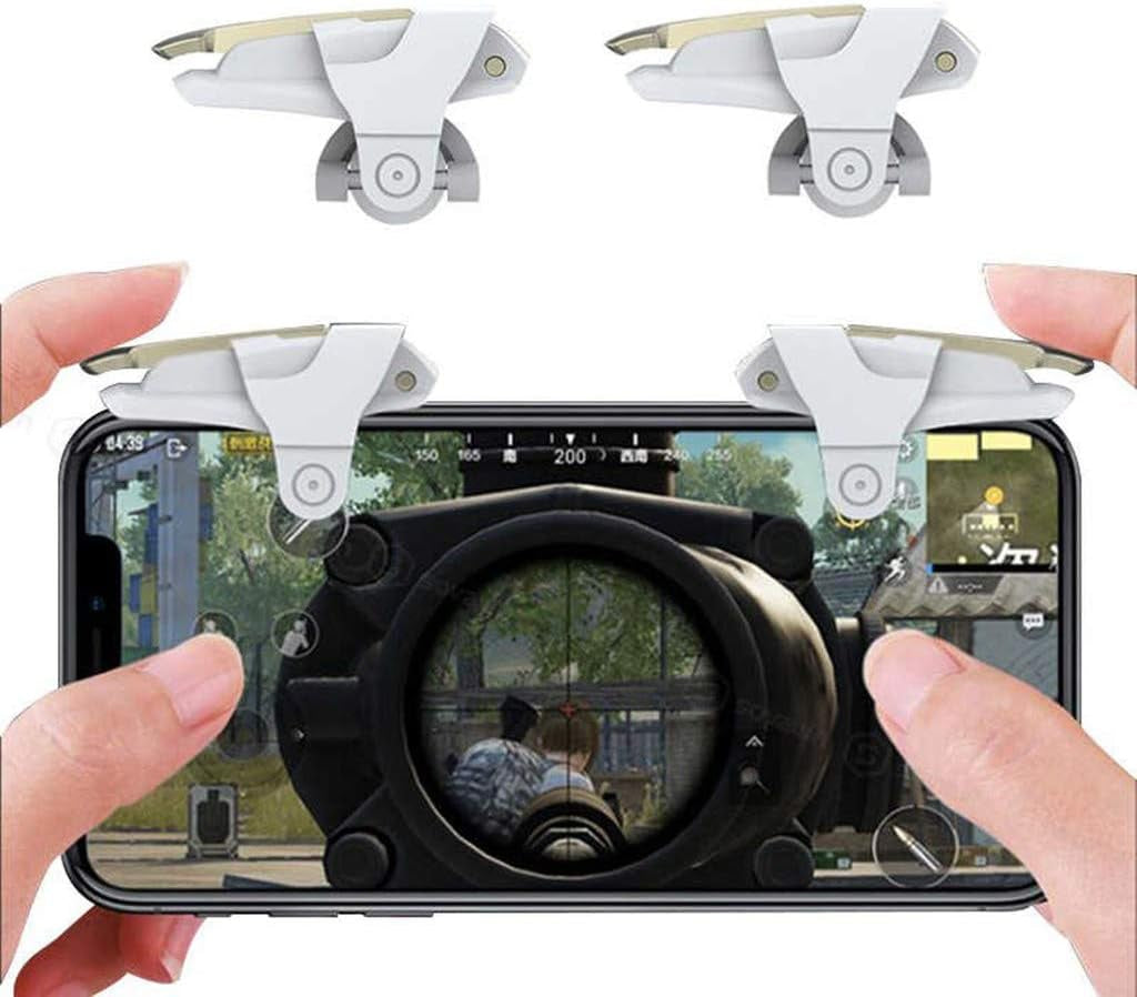Gadgets Appliances Gaming Trigger PUBG Mobile Game Fire Button Aim Key Smart Phone Gaming Trigger L1 R1 Controller (Set of 1)  GA   