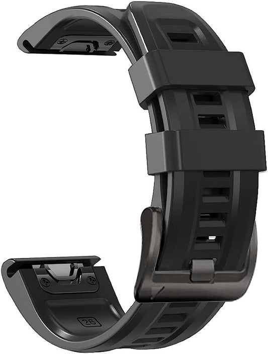 NDJQY 22 26Mm Sport Silicone Strap for Garmin Fenix 7X 7 Official Style Easyfit Wrist Band for Garmin Fenix 6X 6 Pro/5X 5 Plus/Marq  NDJQY   