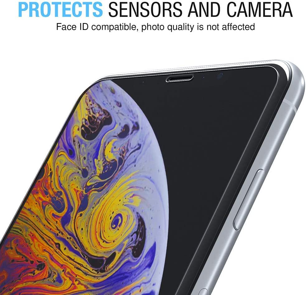 IFLASH Iphone XR, Iphone 11 Glass Screen Protector, Crystal Clear Tempered Glass Screen Protector for Apple Iphone 11 / XR 6.1 2018 2019 - Case Friendly/Bubble Free / 3D Touch/Scratch Proof/Hd  iFlash   