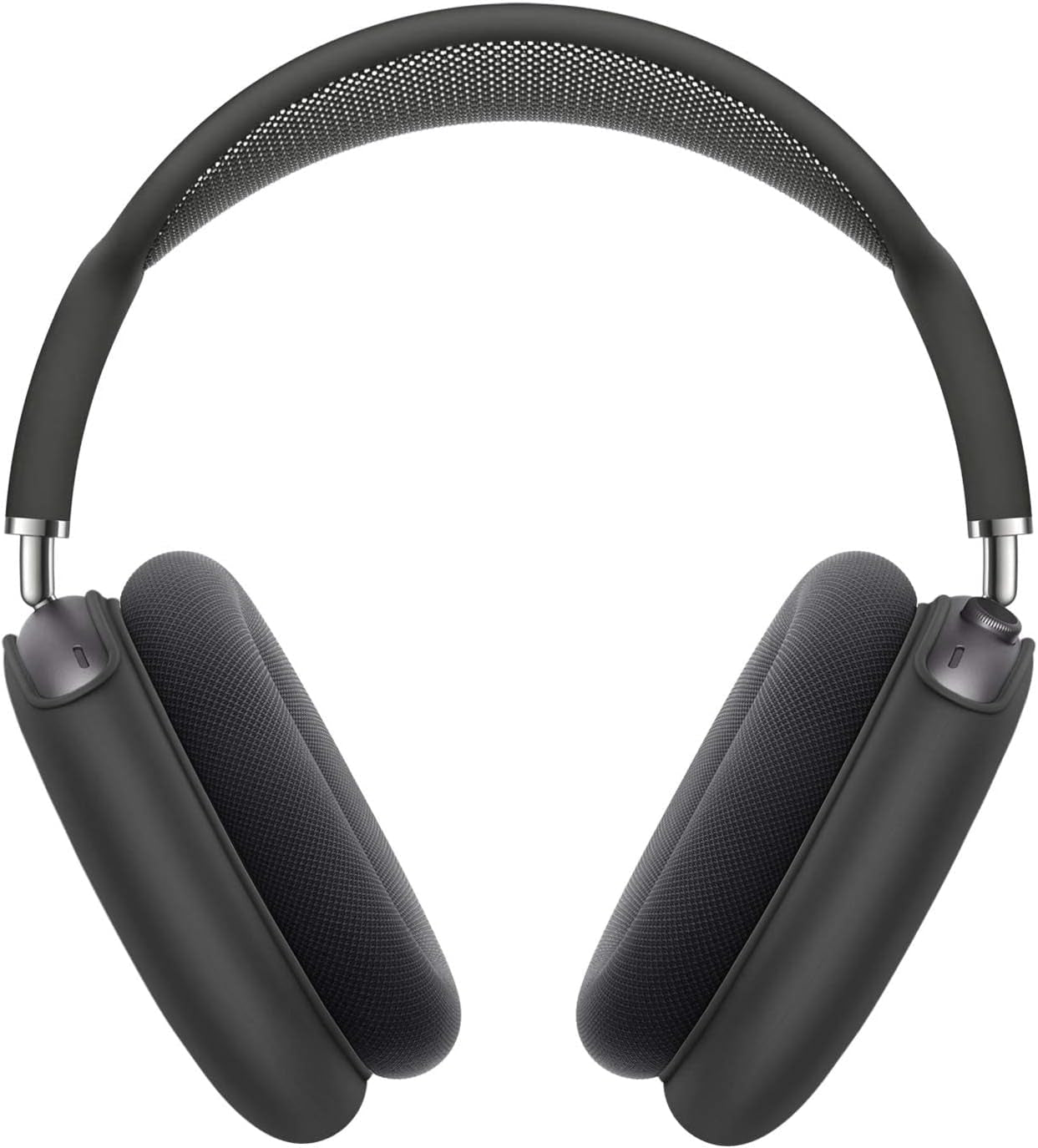 Ankasi Silicone Case Cover Compatible with Airpods Max,Soft Silicone Skin Cover Anti-Scratch Shock Resistant Shock-Absorbing Protective Case Kit for Apple Airpods Max 2020 (Red)  ANKASI Black  