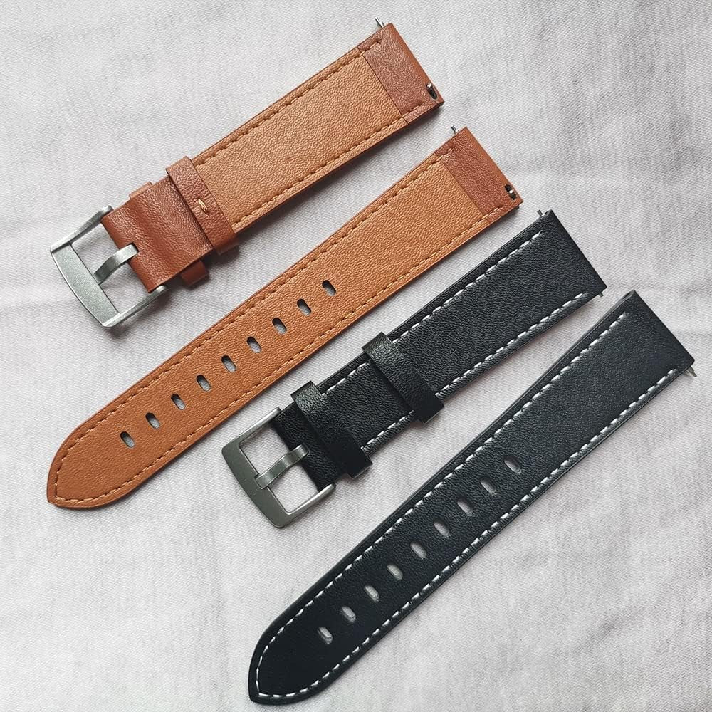 NDJQY Genuine Leather Replacement Strap for Garmin Venu 2 plus Smart Wristband for Garmin Venu 2 SQ Forerunner 245 645 158 Watch Band  NDJQY   