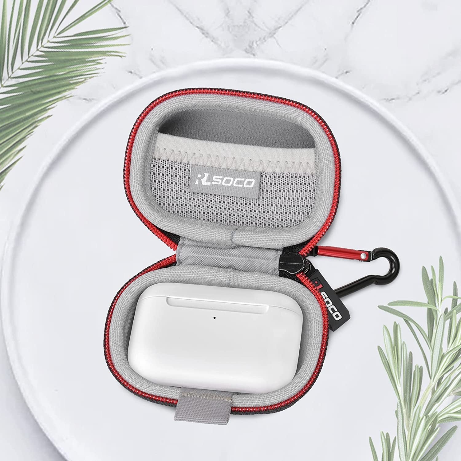 RLSOCO Hard Case for Echo Buds (2Nd Gen) Wireless Earbuds  RLSOCO   