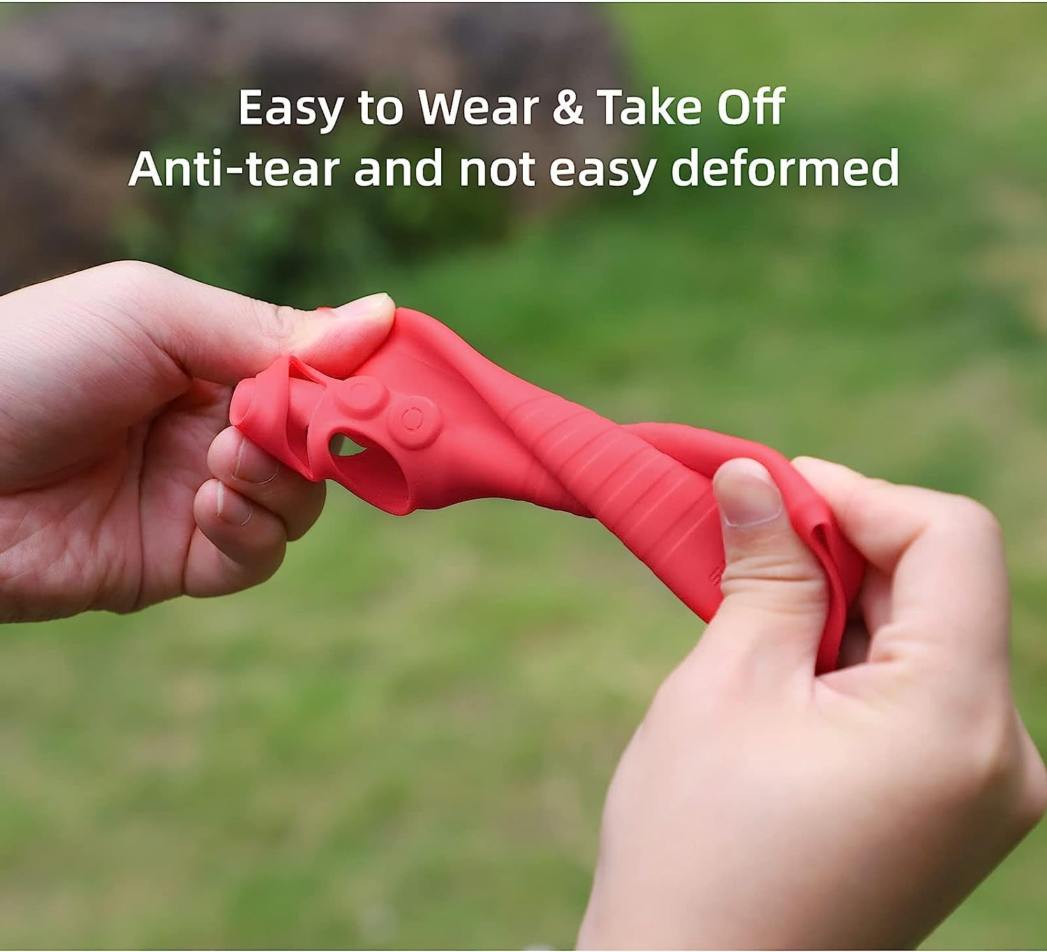 Silicone Proctive Cover for DJI Osmo Mobile 6 Smartphone Gimbal Stabilizer, Mobile 6 Handle Sleeve Case Gimbal Accessories All-Round Protection (Black)  JOYSOG   