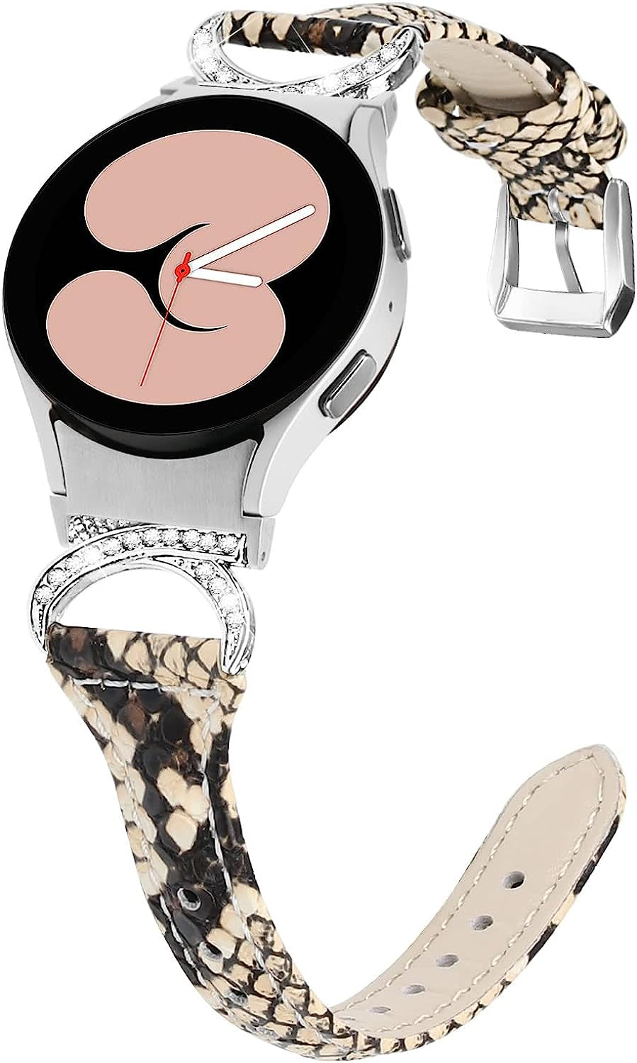 Wrist Strap for Samsung Galaxy Watch 5/Samsung Galaxy Watch 4 Smart Watch Bands for Women, Replacement Leather Watch Band Compatible for Samsung Galaxy Watch 5/Samsung Galaxy Watch 4 Genuine Leather Wristband Bracelet  FitTurn Color 4  