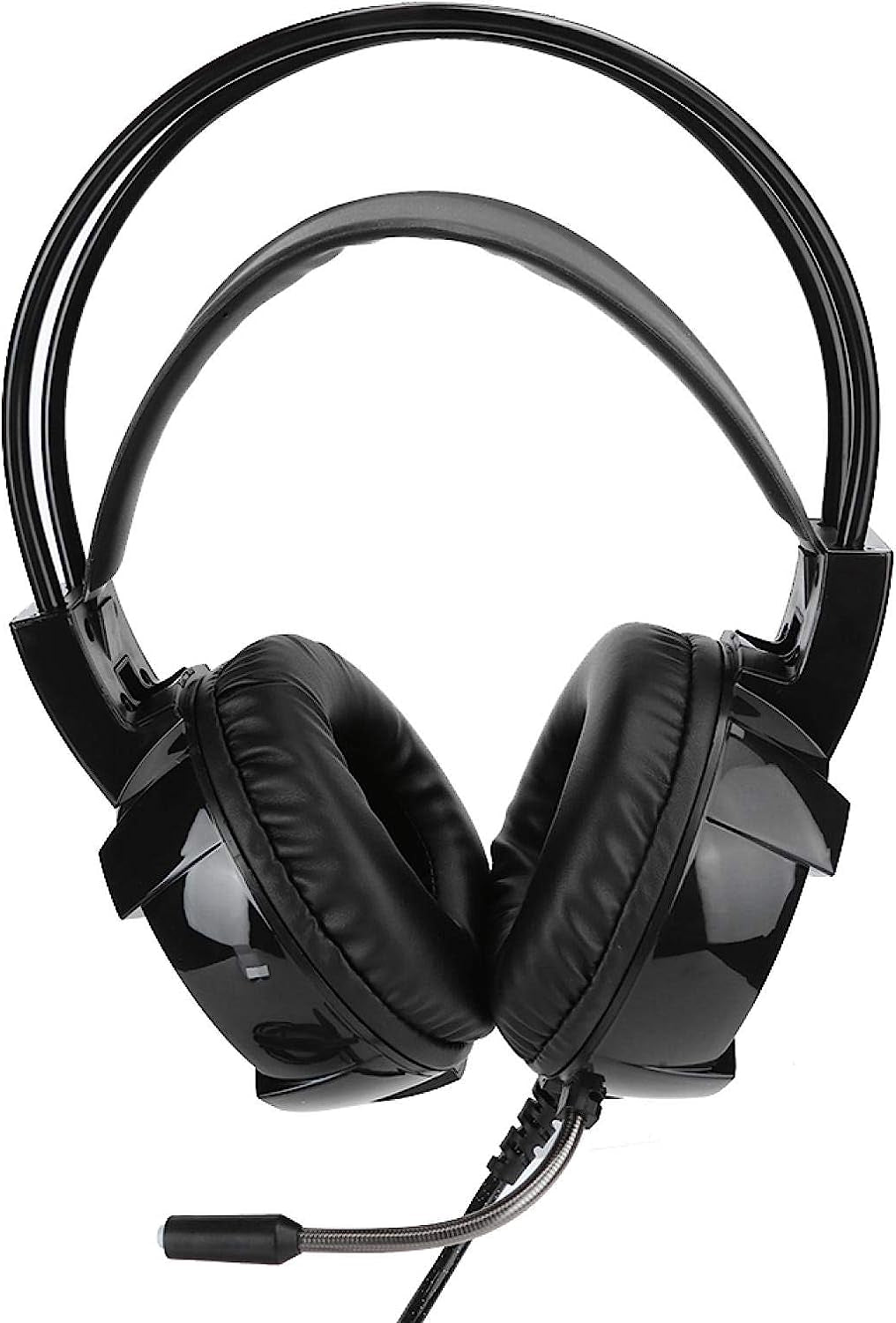 Pelnotac USB Gaming Headset，Gaming Headset， 7.1 Surround Built‑In Sound Card Noise‑Cancelling Microphone RGB Lights，For Smartphone Computer  Pelnotac   