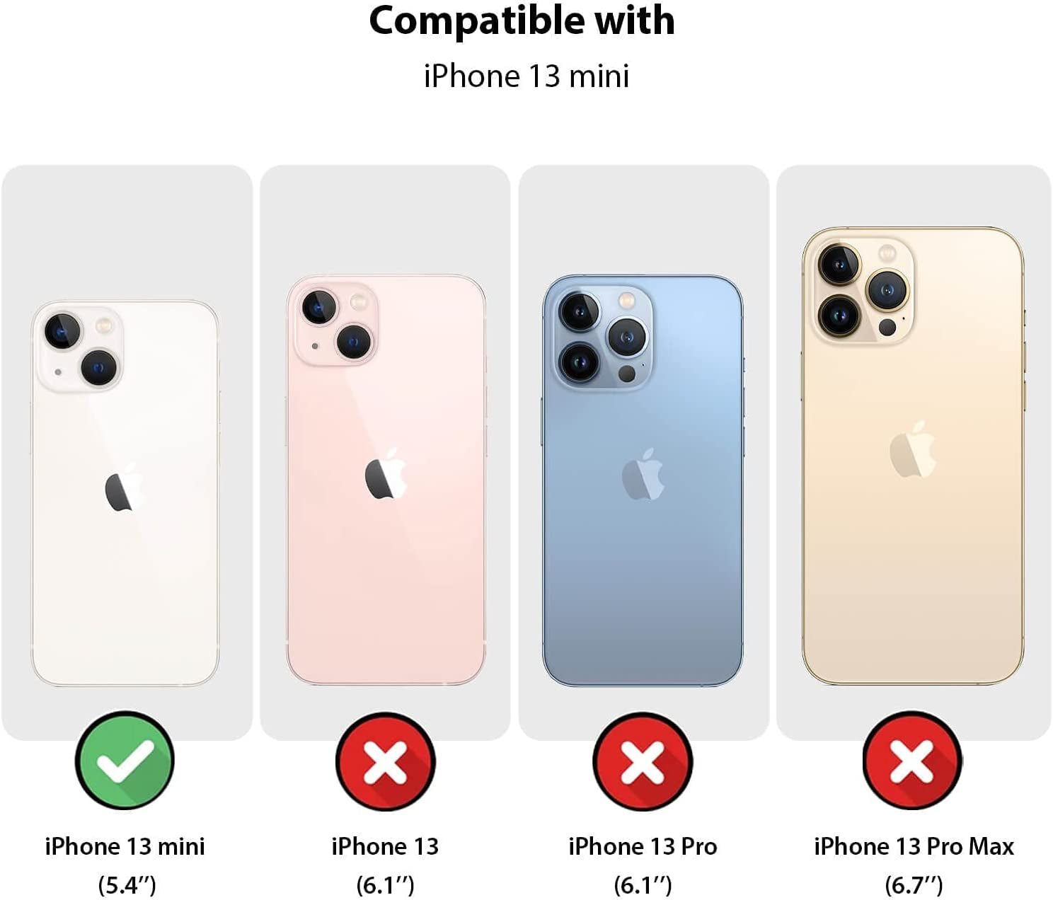 ZUSLAB Real Silicone Case Compatible with Apple Iphone 13 Mini Case 5.4 Inch (2021), Liquid Silicone Anti-Scratch Gel Rubber Shockproof Cover Drop Full Protection Case- Purple  ZUSLAB   