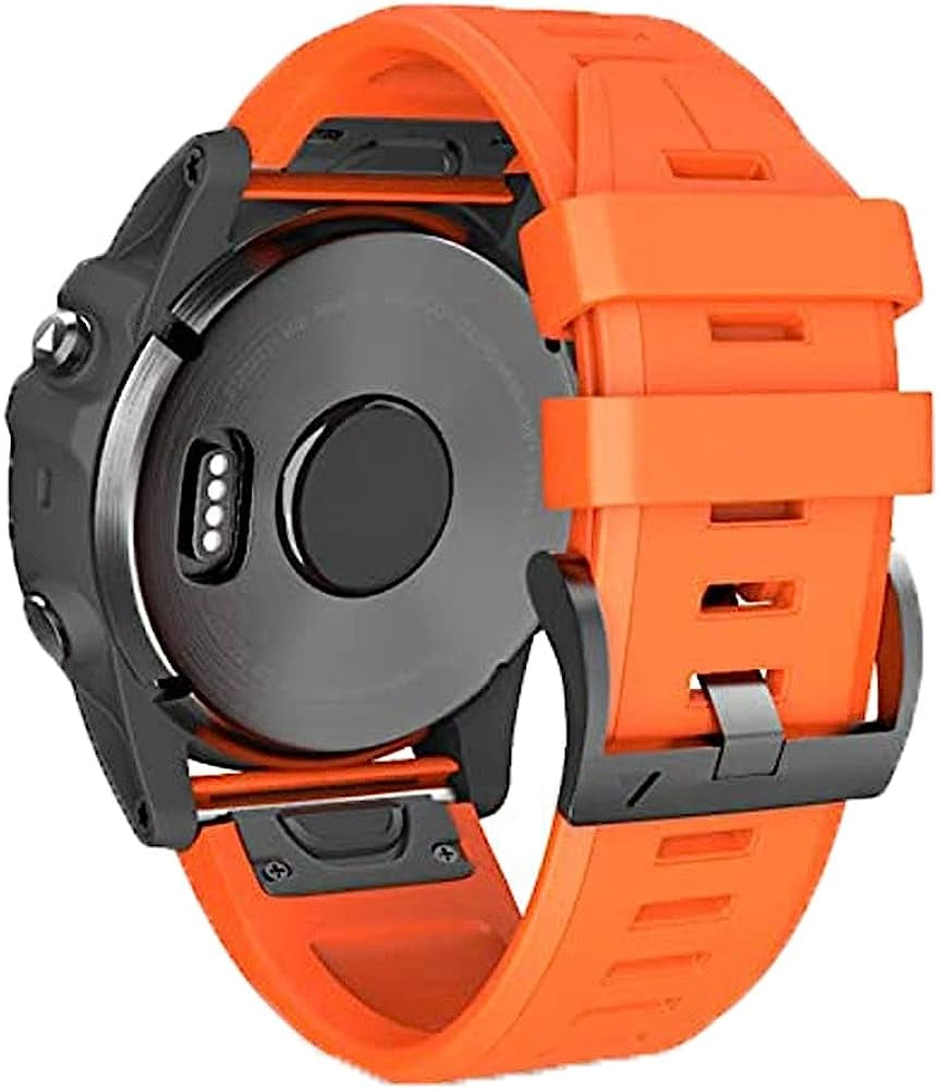 NDJQY Band for Garmin Fenix 6 6X Pro 5 5X plus 3 HR 945 Mk2I Mk1 S60 Wristband 22 26Mm Silicone Quick Release Strap Watchband Bracelet  NDJQY J 22mm Fenix 6 6Pro 