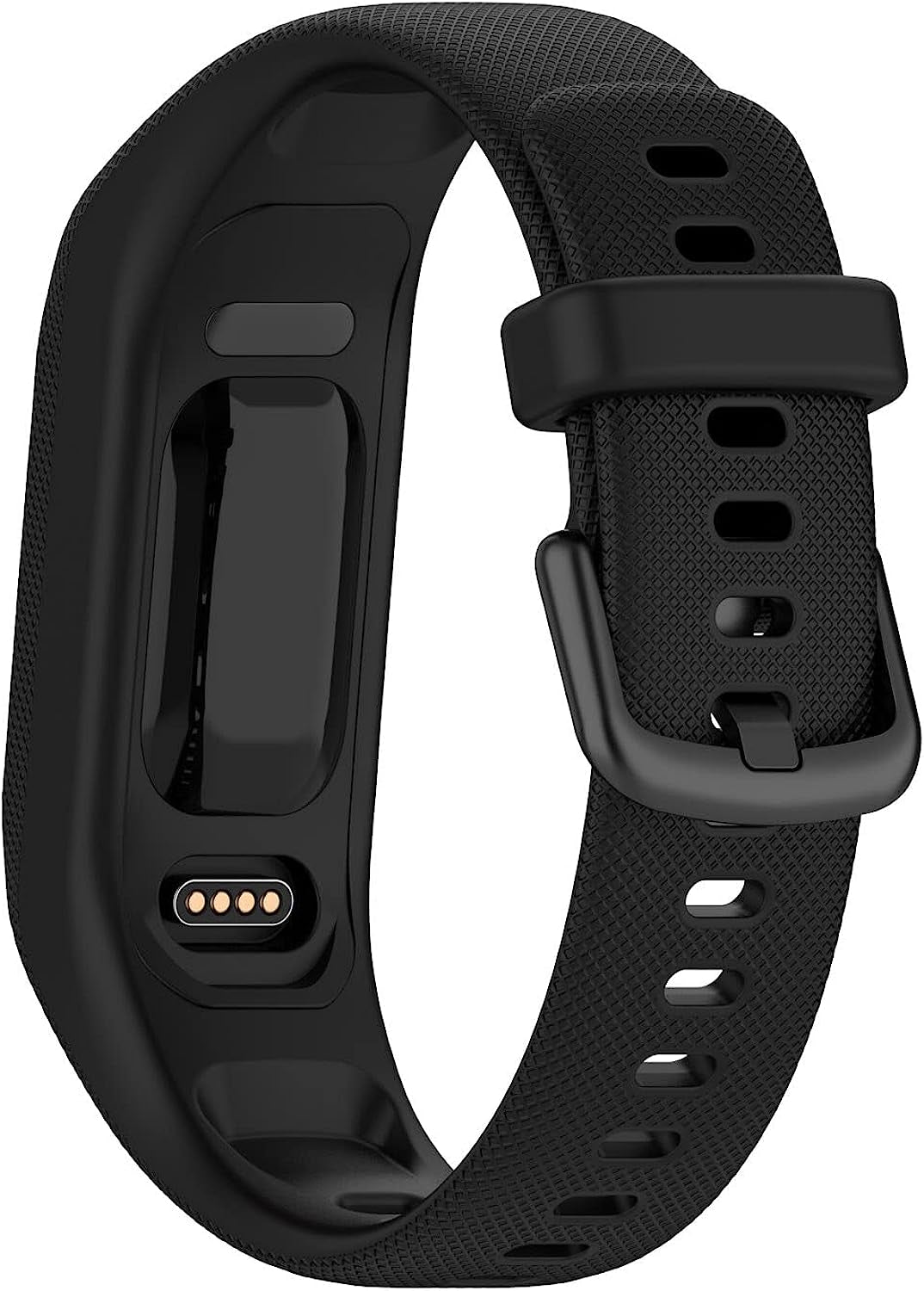 DFAMIN 3Pcs Soft Silicone Bands for Garmin Vivosmart 5 Straps Replacement Sport Colourful Strap for Vivosmart 5 Wristbands  DFAMIN Black  