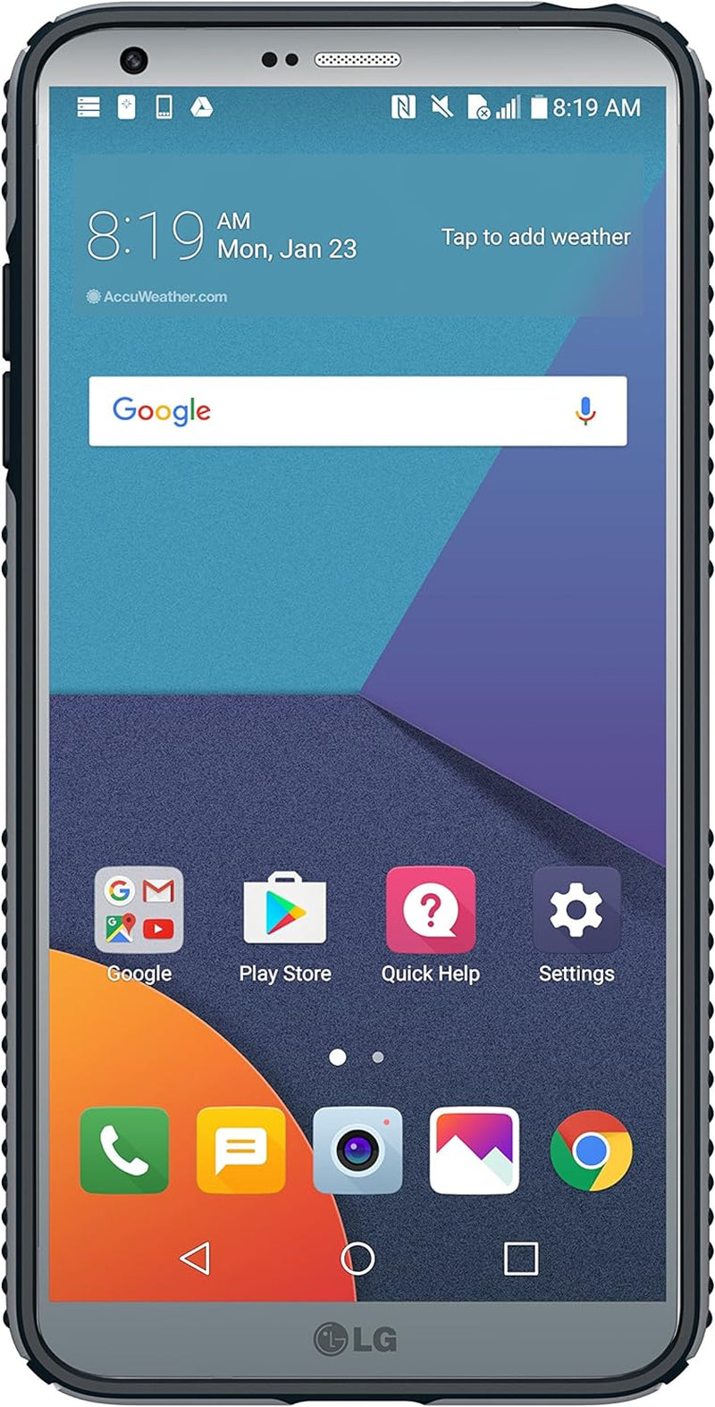 Speck Products Presidio Grip Cell Phone Case for LG G6 - Graphite Grey/Charcoal Grey  Speculative Product Design, LLC   