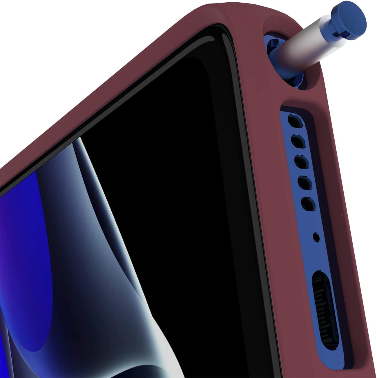 Motorola Moto G Stylus 5G (2022) Marsala Red Protective Case - Slim Fit, Shock Absorbing, Camera Protector  Salom America Company   