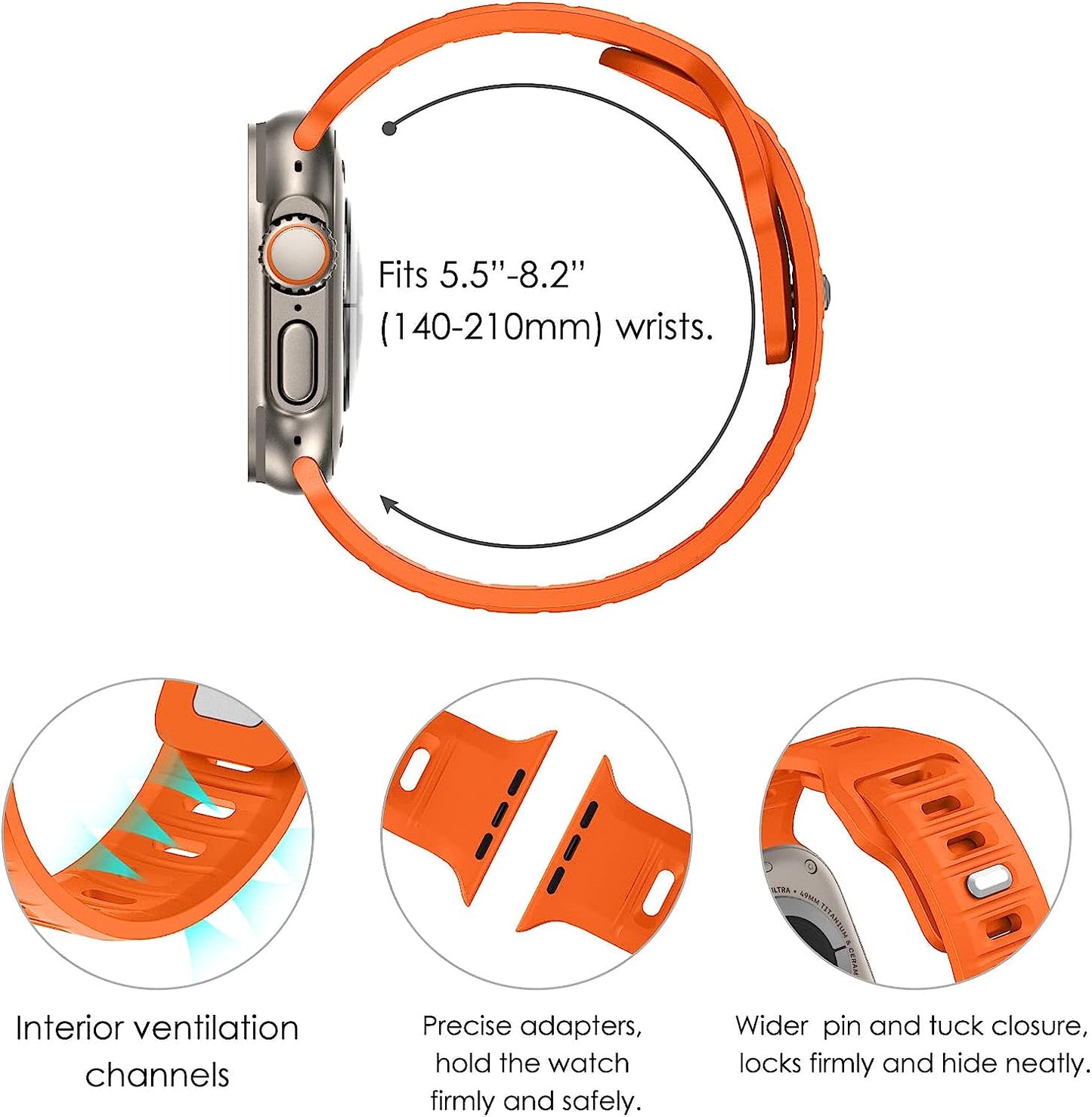 Newways Sport Band Compatible with Apple Watch Bands  NewWays   