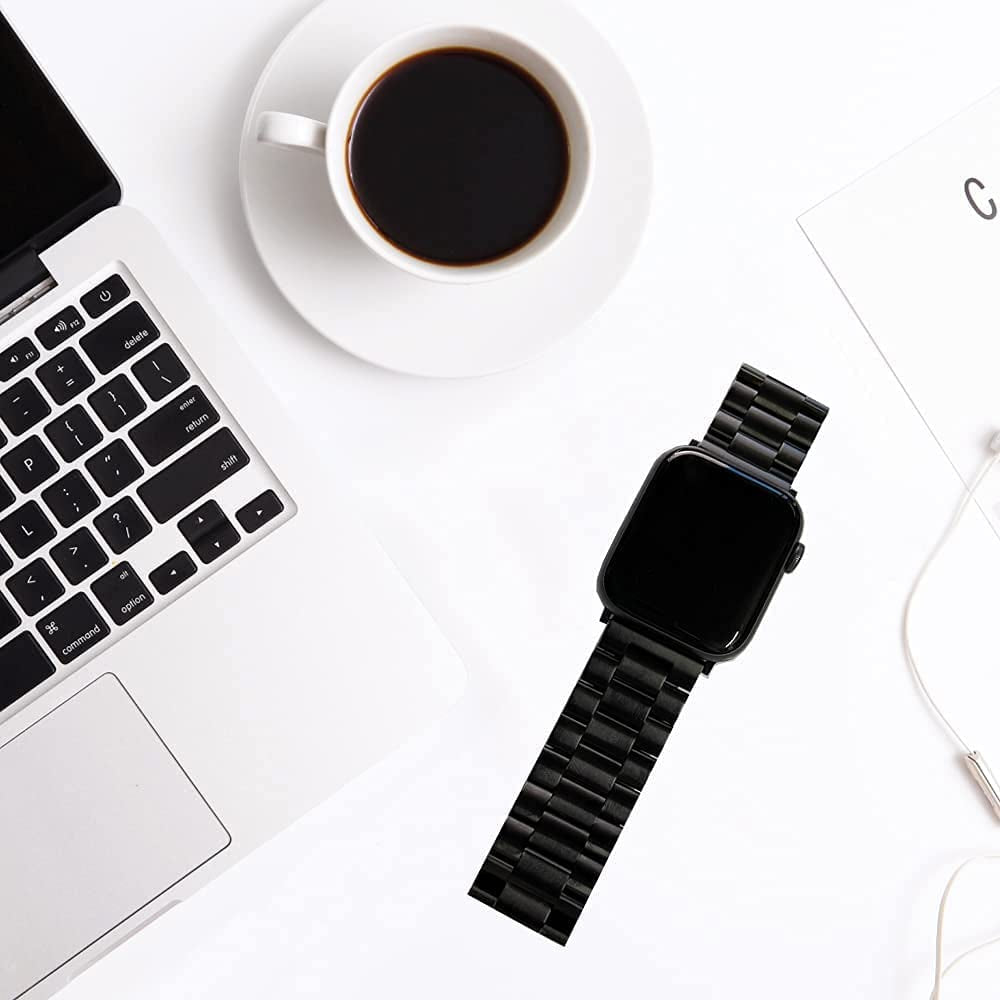 Sappheiros Compatible with Apple Watch Band 42Mm 44Mm 40Mm 38Mm Solid Stainless Steel Wristband Replacement for Iwatch Strap Series 6/5/4/3/2/1/SE for Men and Women  Sappheiros   