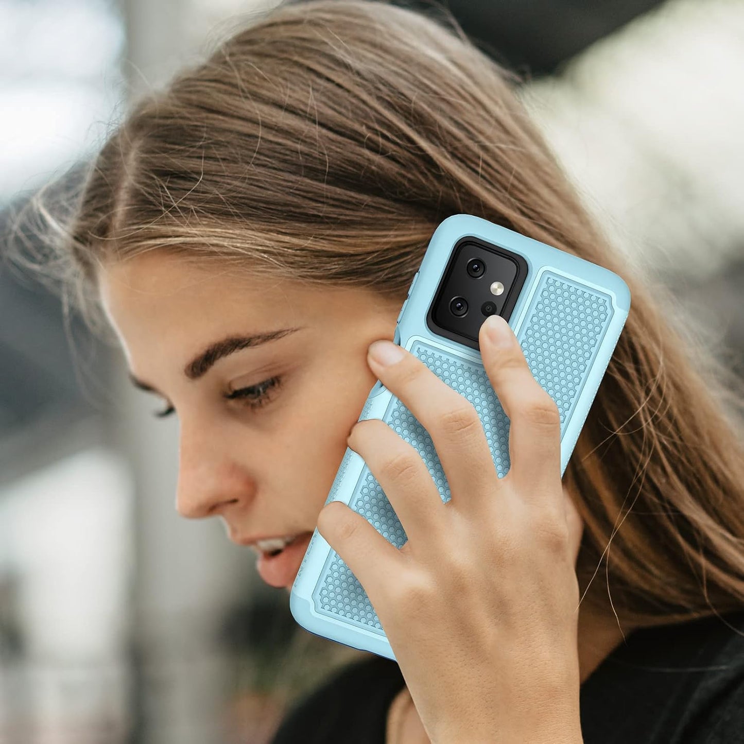 FNTCASE for Motorola Moto G-Power-5G 2023 Case: Moto G 5G 2023 Case Dual Layer Shockproof Protective Textured Design Cell Phone Cover Heavy Duty Rugged Tough Back Hardshell Hybrid Slim Basic Case  FNTCASE   