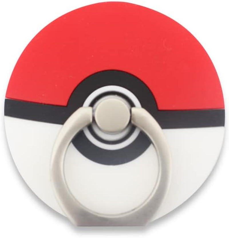Finex 3 Pcs Set Pokeball 2-In-1 Mobile Cell Smart Phone Kickstand Finger Ring and Holder Stand Grip Cute 360 Degree Rotating Ring for Iphone Samsung Android Smartphone Case - Random  Finex   