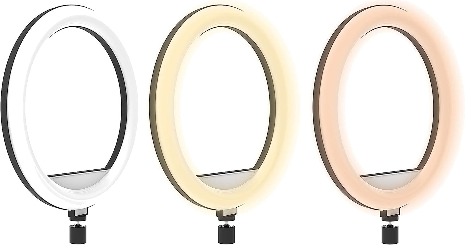 Supersonic SC-1210SR PRO Live Stream 10" LED Selfie Ring Light with Stand and Phone Holder  Supersonic, Inc   