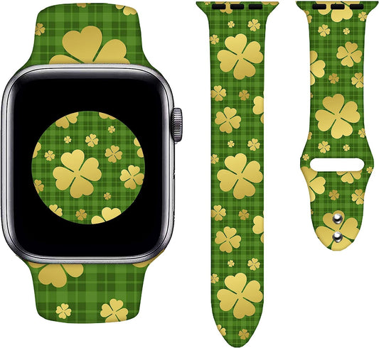 Watch Bands Compatible Apple Watch for Women Men, Adjustable Smart Watch Band Soft Silicone Wristbands Replacment Strap for Watch Series 7 6 5 4 3 2 1  KASDBY   