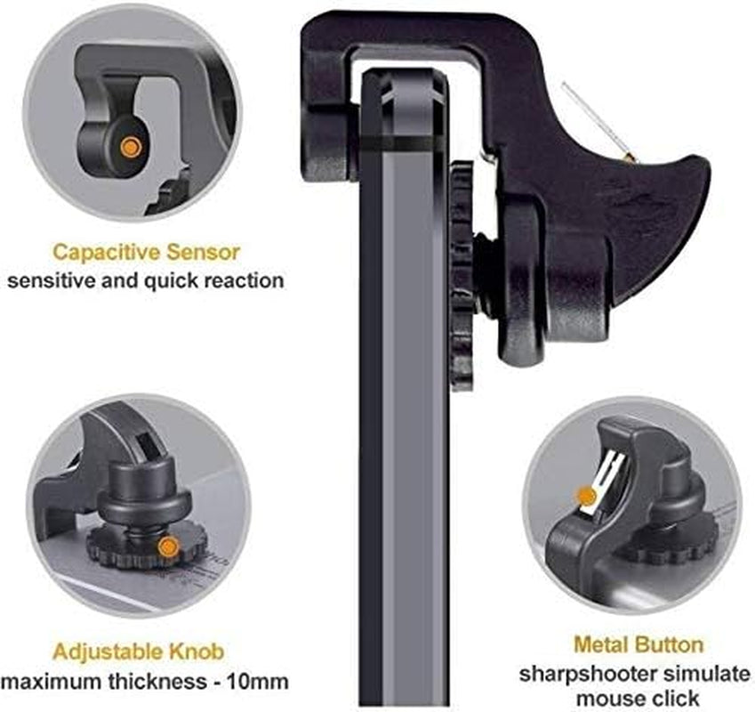 Sami 1 Pair Gaming Trigger Fire Button Gaming L1R1 Shooter Controller PUBG Black for Smartphones Gaming Accessory Kit (Black, for Android, Ios)  seller   