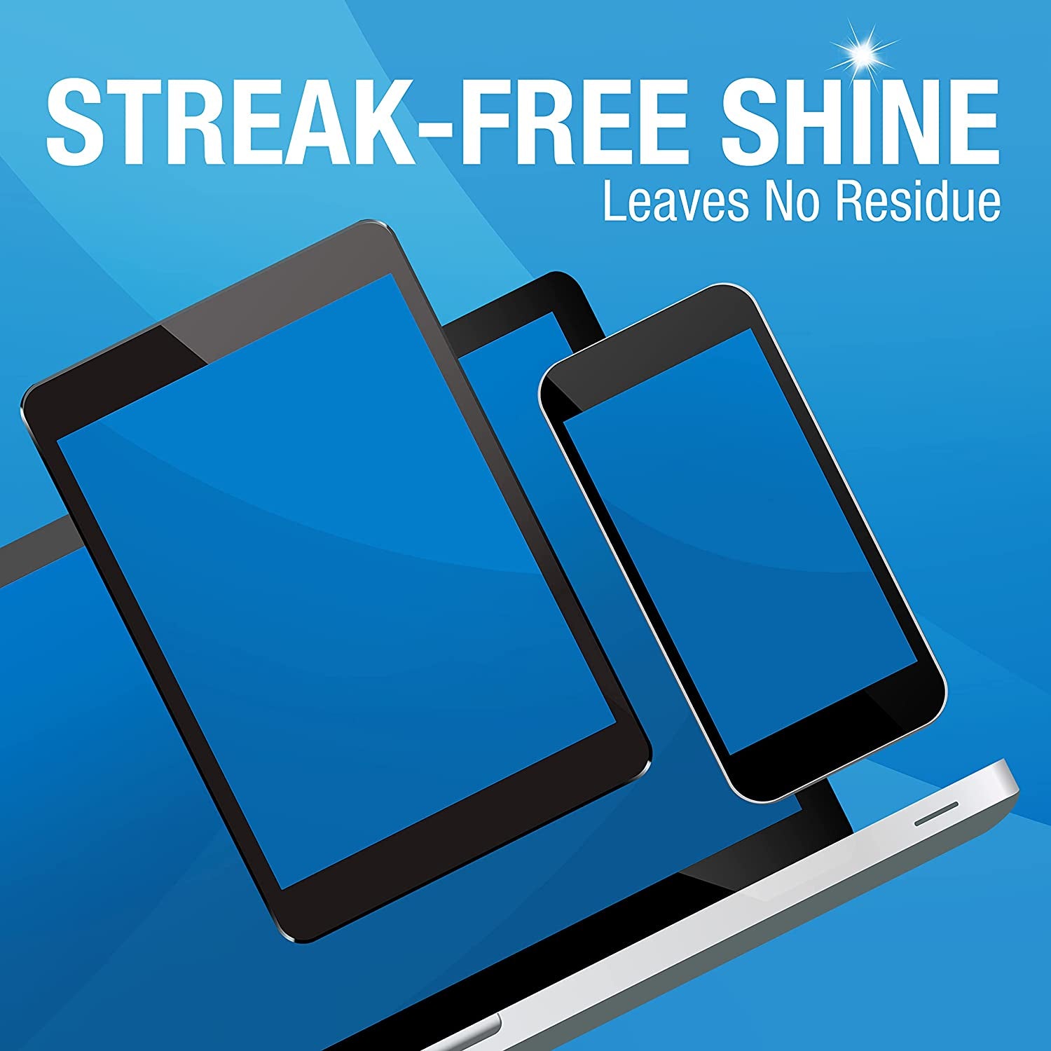 Miraclespray for Electronics Cleaning, Safe Multisurface Cleaner for Any TV, Phone, Monitor, Keyboard, Screen, Computer, Includes Microfiber Towel - 16 Ounce Kit  Miracle Brands   