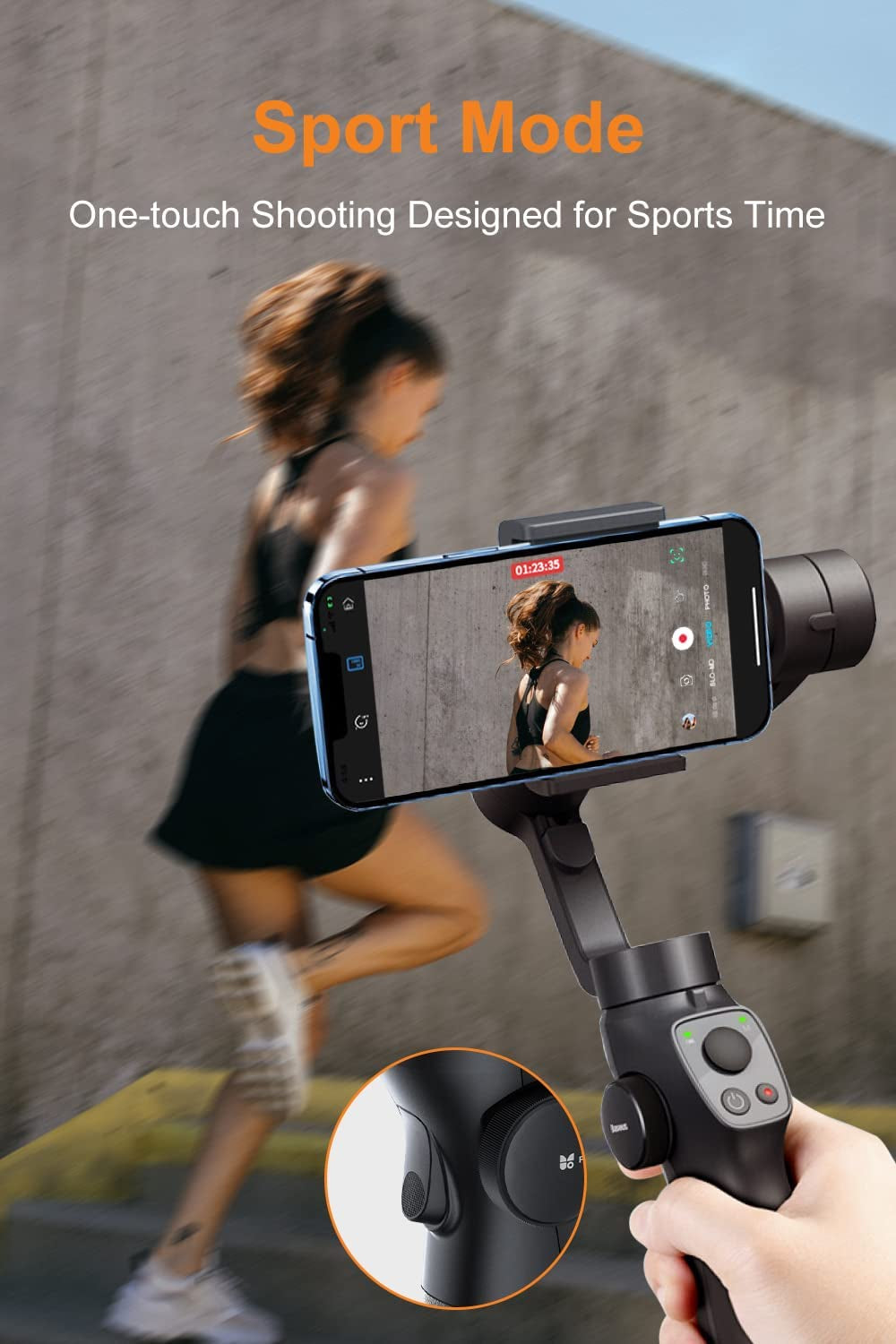 3-Axis Gimbal Stabilizer for Iphone 14 13 12 Pro Max XS X XR Samsung S21 S20 Android Smartphone, Handheld Gimble with Focus Wheel, Phone Stabilizer for Video Recording Vlog - FUNSNAP Capture 2S Combo  FUNSNAP   