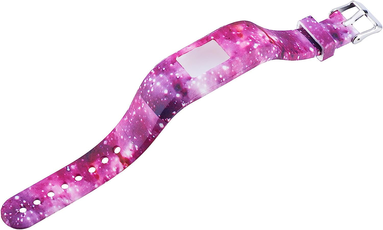 GTHY Compatible with Garmin Vivofit JR/JR 2/Vivofit 3 Bands Repacement,For Kids Boys Girls,Soft Silicone Pattern Adjustable Straps,Wristbands,Watch Band,With Secure Metal Clasp,Lagre&Small  GTHY   