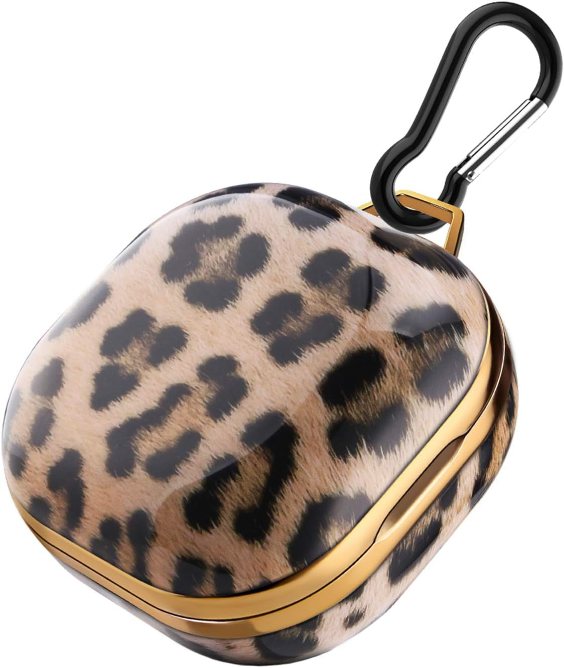 GOLINK Floral Full Body Protection Hard PC Cover with Printing Designs Compatible with Samsung Galaxy Buds Live(2020)/Buds Pro (2021)/Buds 2(2021) Charging Case-Sunflower  LiangYe Leopard GC17  