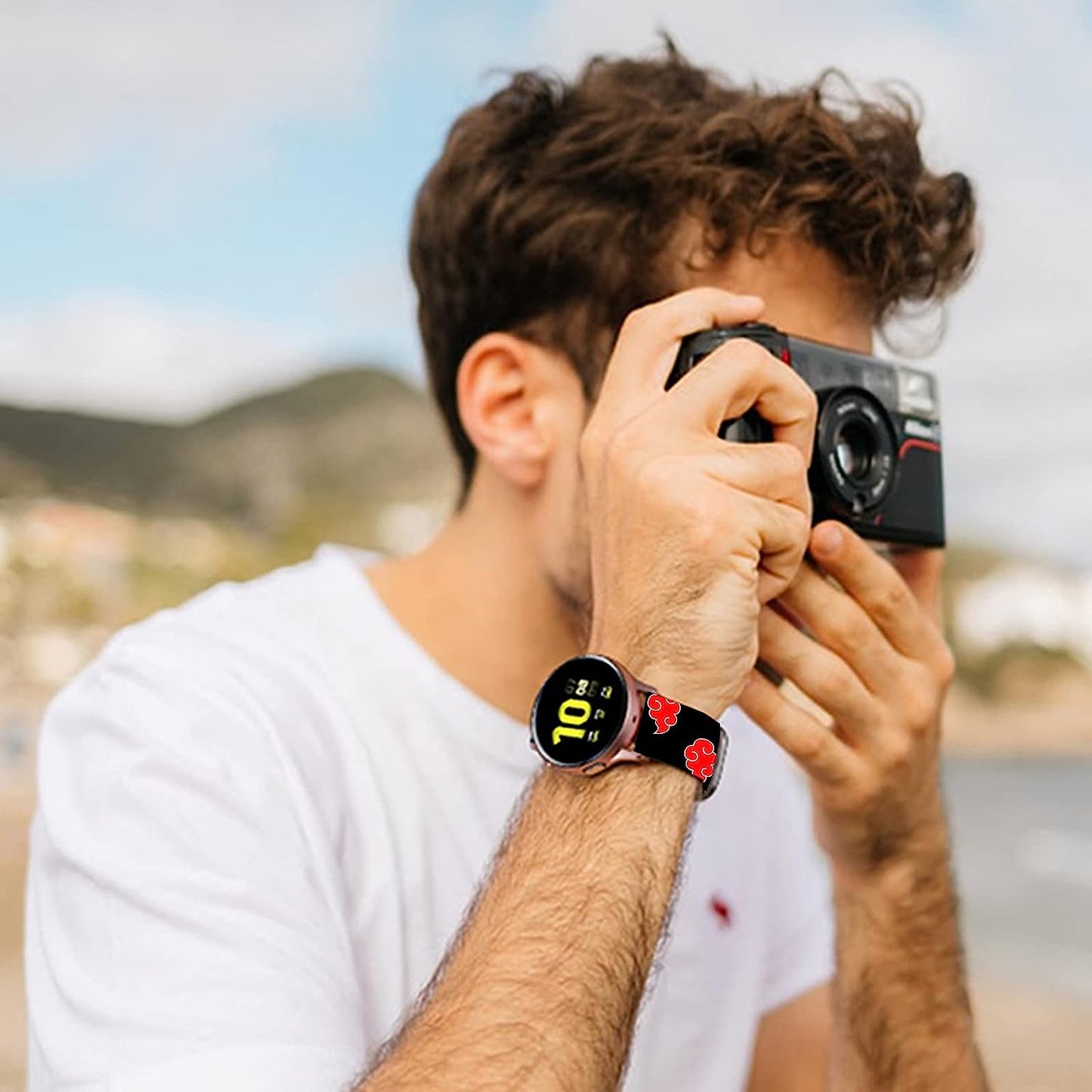 20Mm Band for Samsung Galaxy Watch 4 5 Pro Band 40Mm 44Mm 45Mm/Galaxy Watch 4 Classic Band 42Mm 46Mm/Watch 3 41Mm/Active 2, 22Mm Bands for Samsung Galaxy Watch 3 Band 45Mm/Samsung Gear S3 Frontier  Sqweey   