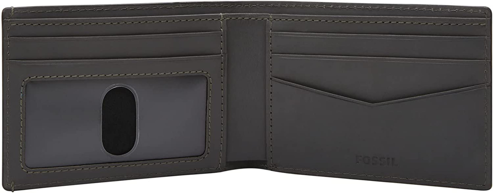 Fossil Men'S Leather Slim Minimalist Bifold Front Pocket Wallet  Fossil   