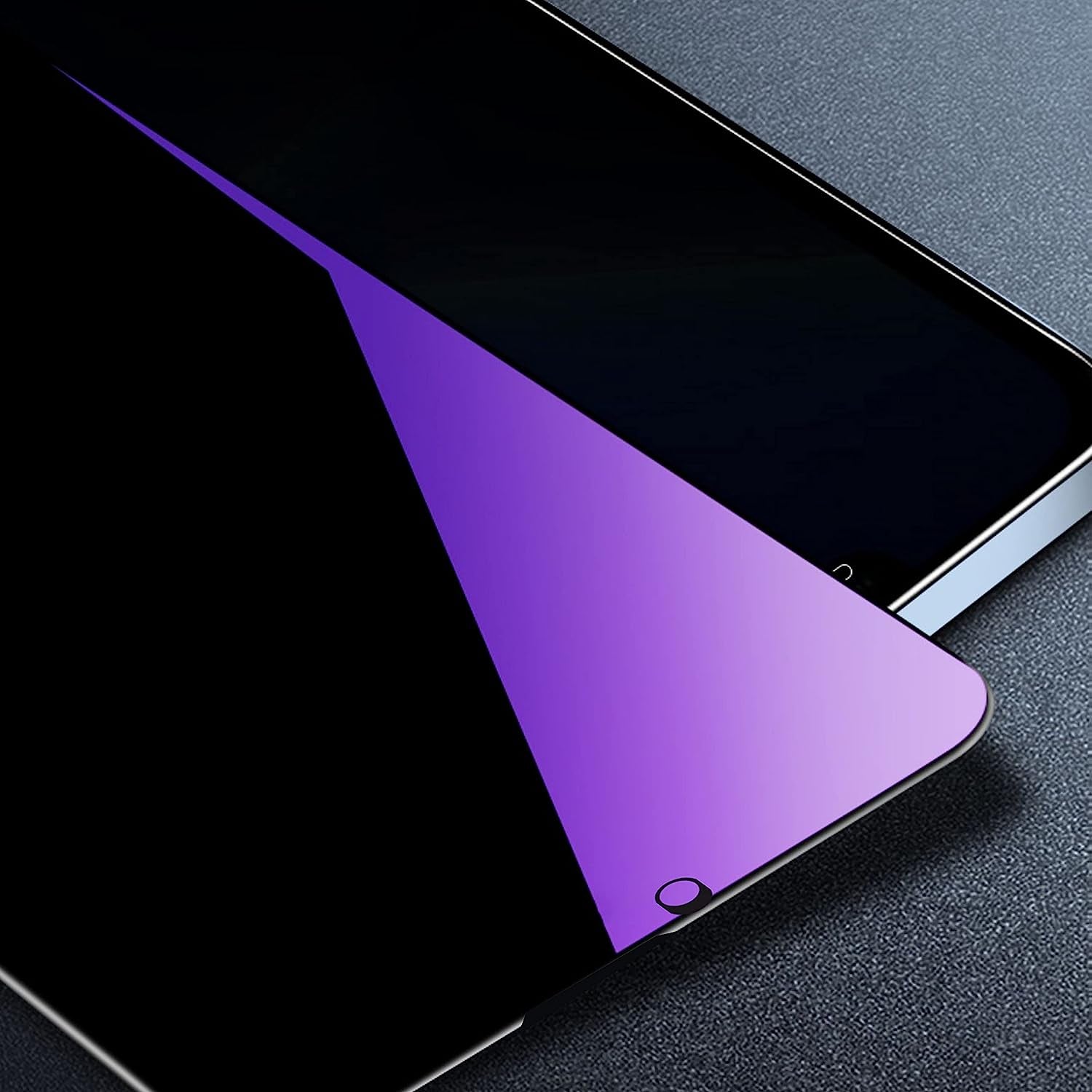 Westillux Compatible with Iphone 14 and Compatible with Iphone 13/13Pro Privacy Screen Protector 2 Pack Gradient Colorful anti Blue Light Eye Protection Mirror Tempered Glass Anti-Peep Anti-Spy HD Clear Film Case Friendly (Purple 6.1 Inch)  Westillux   