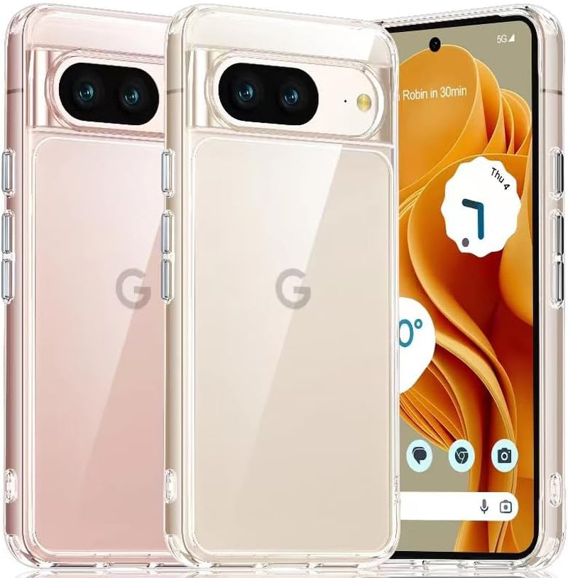 ANTSHARE for Google Pixel 8 Case Clear, Pixel 8 Case with [16FT Military Grade Drop Protection][Non-Yellowing], Slim Fit Case for Pixel 8 Phone 2023 - Crystal Clear  ANTSHARE   