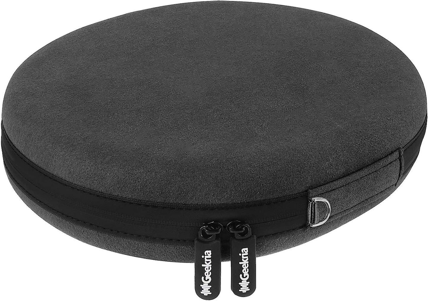 Geekria Shield Smart Headphones Case Compatible with Airpod Max Case, Replacement Hard Shell Travel Carrying Bag with Cable Storage (Microfiber Dark Grey)  GEEKRIA   