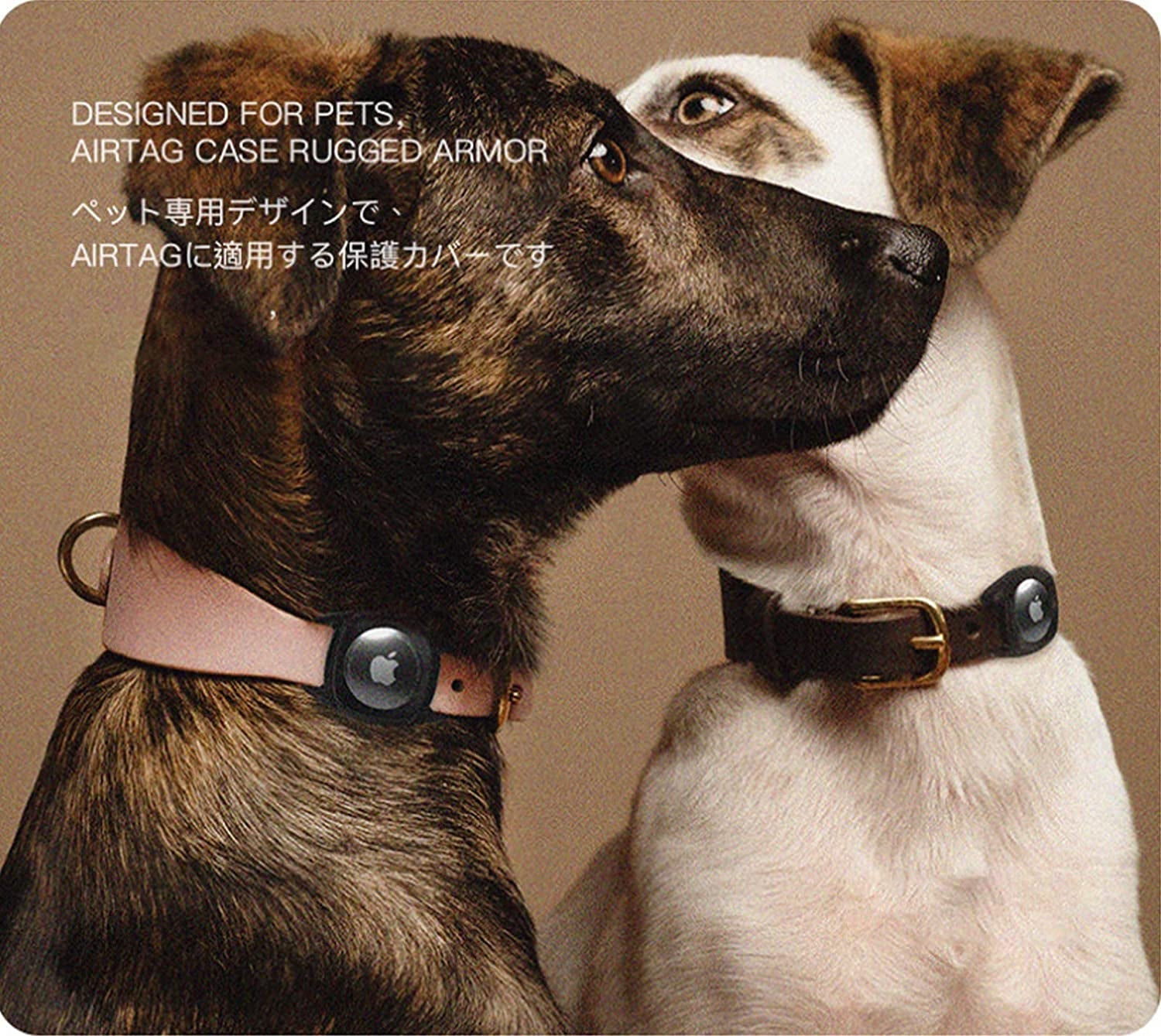 Case for Airtag Dog Collar, Flexible TPU Cover Fits Pet Cat Collars, Protective Anti-Scratch Case Compatible with Airtag 2021  DOGOWU   