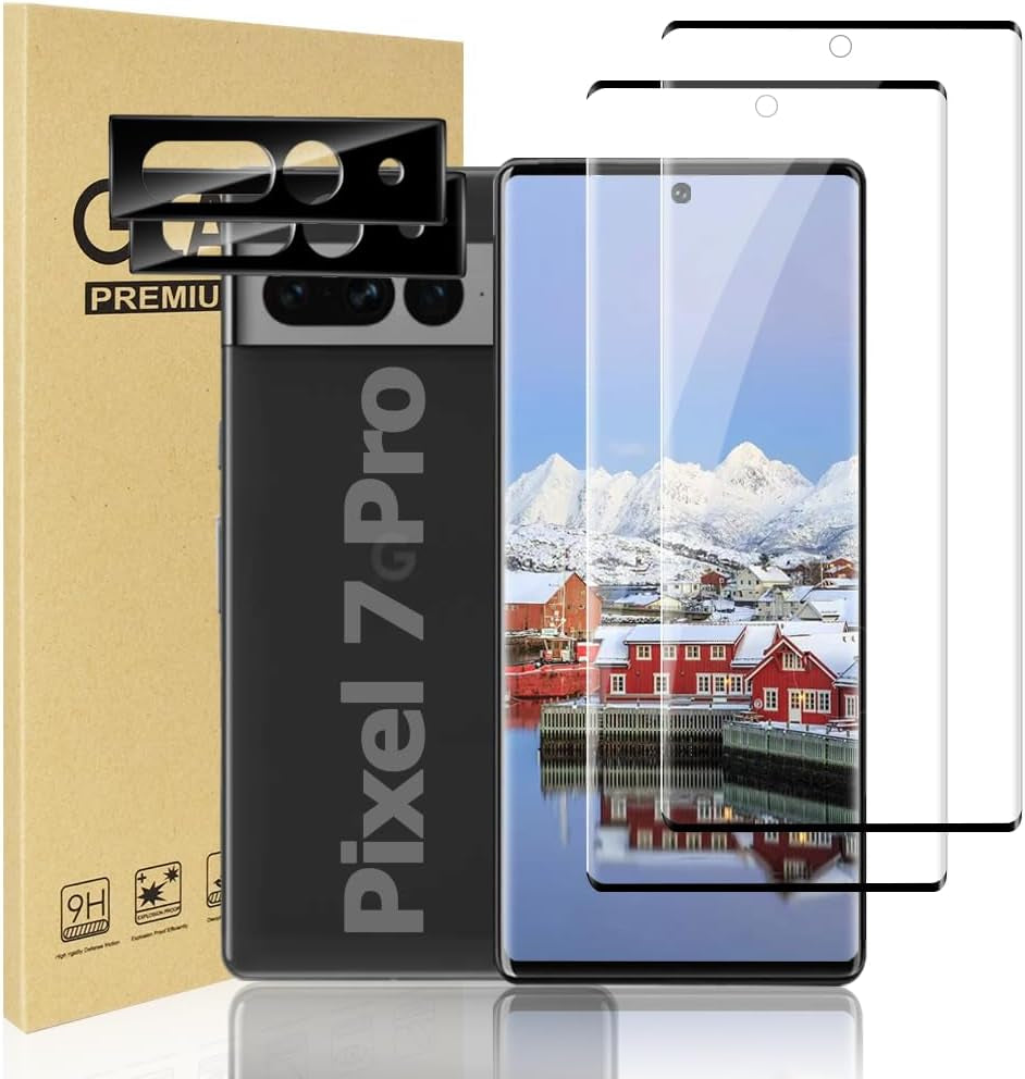 [2+2 Pack] Galaxy Note 20 Ultra 6.9 Inch Privacy Screen Protector with Camera Lens Protector, Fingerprint Compatible, Bubble Free, Flexible Anti-Spy TPU Film for Samsung Galaxy Note 20 Ultra 5G  AFSKU Google Pixel 7 Pro  