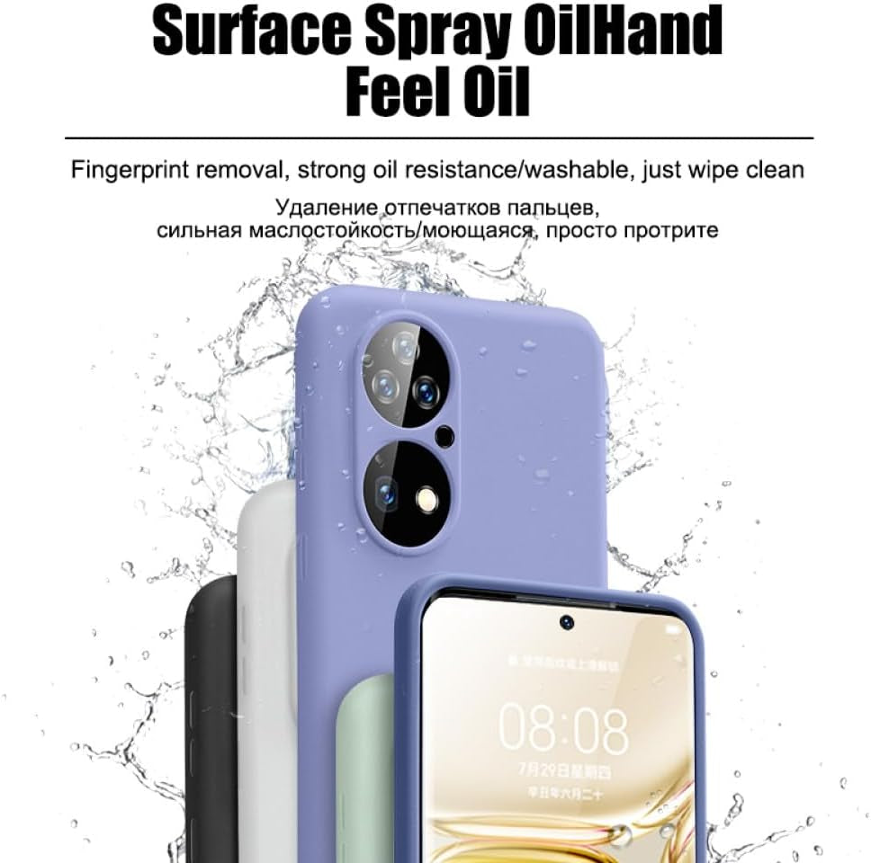 YOGISU Liquid Silicone Case for Huawei P30 P40 P50 Pro Lite Shockproof Cover for Huawei Mate 20 Pro Phone Cases Accessories,3,For Huawei P20  YOGISU   