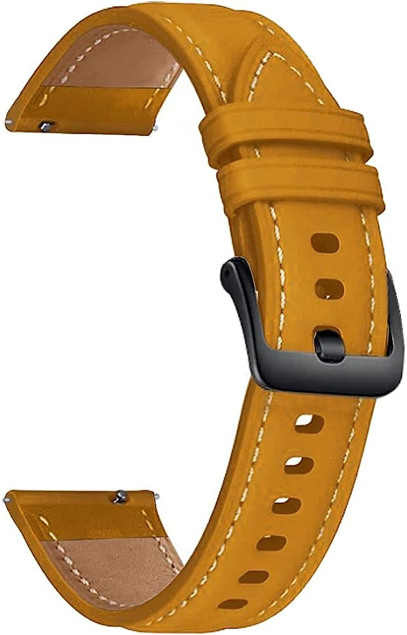 NDJQY Genuine Leather Replacement Strap for Garmin Venu 2 plus Smart Wristband for Garmin Venu 2 SQ Forerunner 245 645 158 Watch Band  NDJQY   