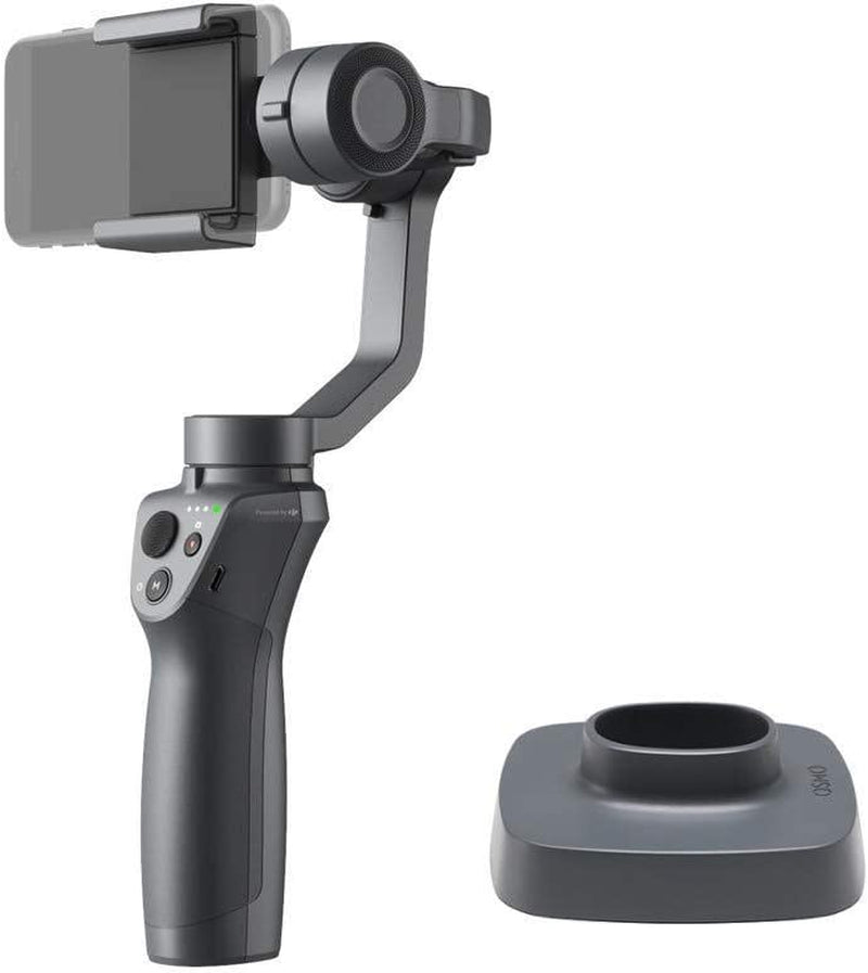 DJI Osmo Mobile 2 3-Axis Handheld Gimbal Stabilizer for Iphone & Android Smartphones with PGYTECH Action Camera Adapter  DJI   