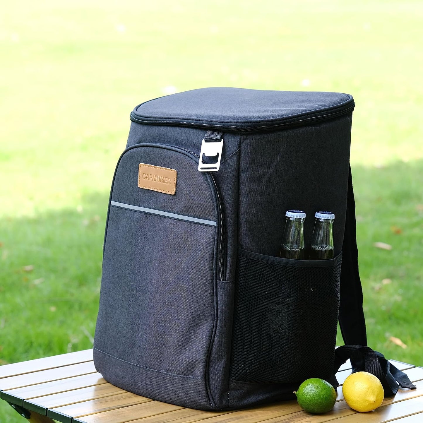 CAPMUMER Large Capacity Cooler Backpack 48 Cans Waterproof Leakproof Insulated Lightweight Backpack Cooler  CAPMUMER   