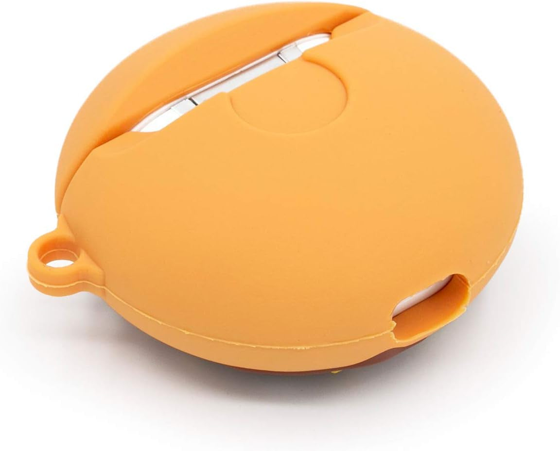 YONOCOSTA Cute Airpods Case, Airpods 2 Case, Doughnut Cool Funny 3D Food Shaped Full Protection Shockproof Soft Silicone Charging Case Cover Skin with Keychain for Airpods 1&2  YONOCOSTA Inc   