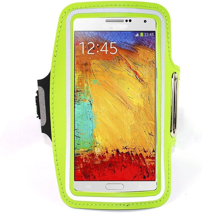 IMISSO Anti-Slip Sports Armband Case Compatible for Samsung Galaxy Note 2 N7100 Color Yellow  IMISSO   