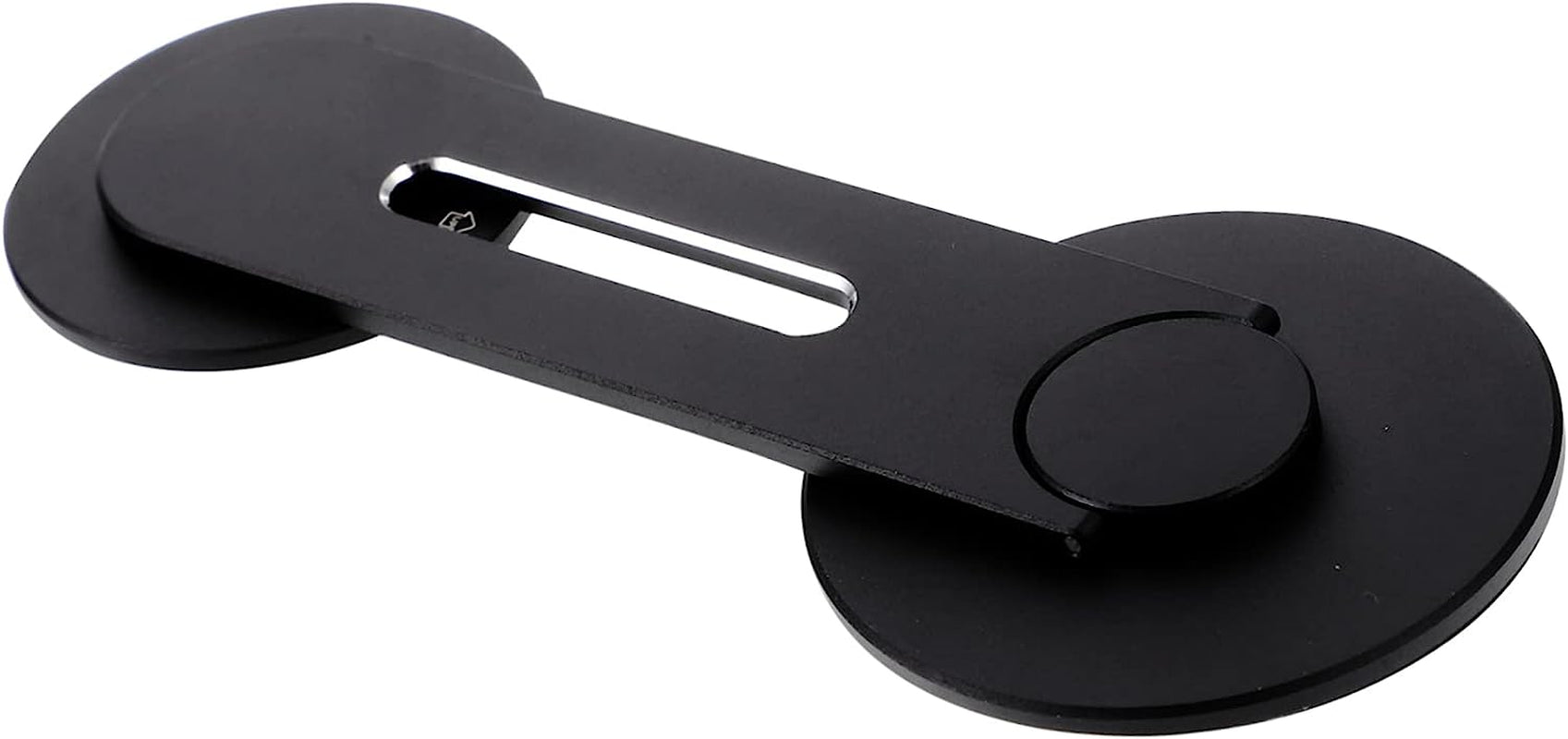 KICHOUSE Mobile Phone Holder Computer Monitors Laptop Stand Portable Magnetic Mount Cell Phone Mount for Computer Laptop Phone Holder Laptop Phone Mount Clips Phone Holder for Computer Car  KICHOUSE Black 14X5.8CM 