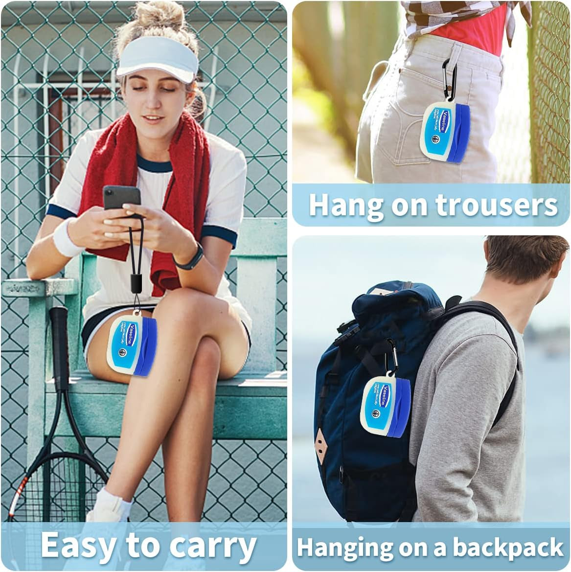 WQNIDE Case 9 In1 Cute Kawaii Vaselin Cartoon Funny for Apple Airpods Pro 2 New 2022 Case with Keychain Lanyard Soft Silicone Protective Skin Cover for Women Boys  WQNIDE   