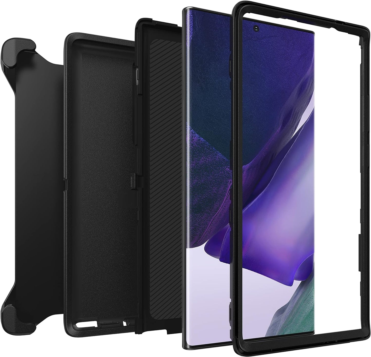 Defender Case Compatible with Samsung Galaxy Note20 Ultra Case 5G - Black  Haveleke   